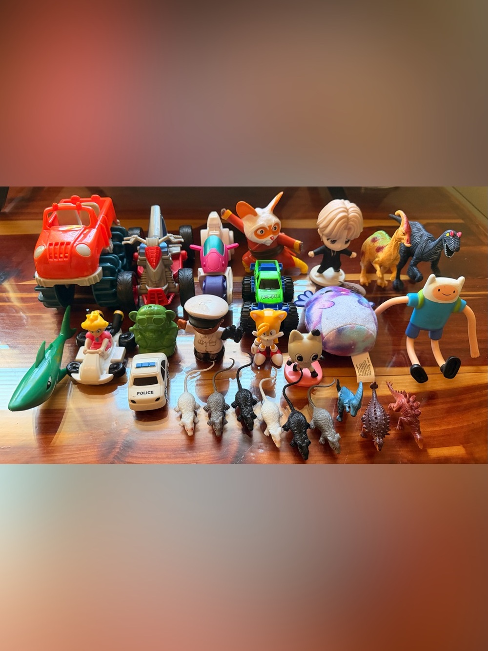Assorted (Kids Toy lot) Figures and Vehicles - Mixed Colors